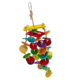 Max Birds Parrot Chew Toys Bird Parrot Swing Climb Toy For Small to Large Birds