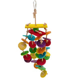 Max Birds Parrot Chew Toys Bird Parrot Swing Climb Toy For Small to Large Birds