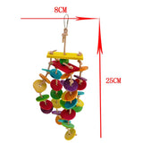 Max Birds Parrot Chew Toys Bird Parrot Swing Climb Toy For Small to Large Birds