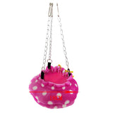 Max Soft Small Animal Hamster Cage Hanging Hammock For Small Pet Mice Rat Pink