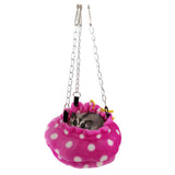 Max Soft Small Animal Hamster Cage Hanging Hammock For Small Pet Mice Rat Pink