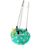 Max Soft Small Animal Hamster Cage Hanging Hammock For Small Pet Mice Rat Green