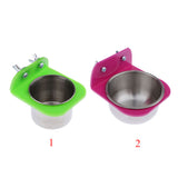 Max Pet Bird Parrot Water Food Feeder Feeding Food Cup For Small to Large Bird S