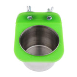 Max Pet Bird Parrot Water Food Feeder Feeding Food Cup For Small to Large Bird S