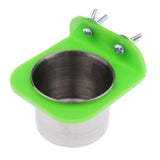 Max Pet Bird Parrot Water Food Feeder Feeding Food Cup For Small to Large Bird S