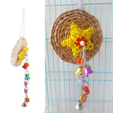 Max Birds Chew Bite Bell Toys Cage Decor Accessory For Small Medium Large Birds