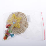 Max Birds Chew Bite Bell Toys Cage Decor Accessory For Small Medium Large Birds