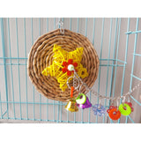 Max Birds Chew Bite Bell Toys Cage Decor Accessory For Small Medium Large Birds