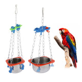 Max Bird Parrot Water Feeder Feeding Food Bowl For Small Bird Conures Cockatiels