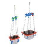 Max Bird Parrot Water Feeder Feeding Food Bowl For Small Bird Conures Cockatiels