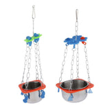 Max Bird Parrot Water Feeder Feeding Food Bowl For Small Bird Conures Cockatiels
