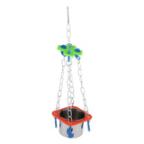 Max Bird Parrot Water Feeder Feeding Food Bowl For Small Bird Conures Cockatiels