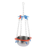 Max Bird Parrot Water Feeder Feeding Food Bowl For Conures Cockatiels Love Birds