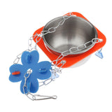Max Bird Parrot Water Feeder Feeding Food Bowl For Conures Cockatiels Love Birds