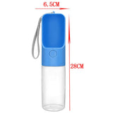 Max Portable Pet Drinking Cup Dog Cat Pet Water Feeder For Pet Dog Travel  Blue