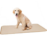 Max Washable Pet Dog Pee Pad Dog Training Obedience Pee Pad For Cat Dog Beige-L