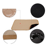Max Washable Pet Dog Pee Pad Dog Training Obedience Pee Pad For Cat Dog Beige-L