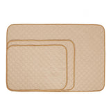 Max Washable Pet Dog Pee Pad Dog Training Obedience Pee Pad For Cat Dog Beige-L