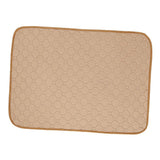 Max Washable Pet Dog Pee Pad Dog Training Obedience Pee Pad For Cat Dog Beige-L