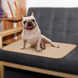 Max Washable Pet Dog Pee Pad Dog Training Obedience Pee Pad For Cat Dog Beige-L