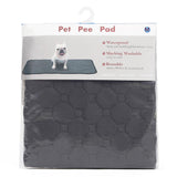 Max Washable Pet Dog Pee Pad Dog Training Obedience Pee Pad For Cat Dog Black-M