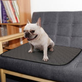 Max Washable Pet Dog Pee Pad Dog Training Obedience Pee Pad For Cat Dog Black-M