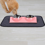 Max Washable Pet Dog Pee Pad Dog Training Obedience Pee Pad For Cat Dog Black-M