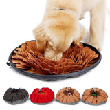 Max Pet Dog Snuffle Mat Dog Feeding Mat Interactive Food Puzzle Toy Pink