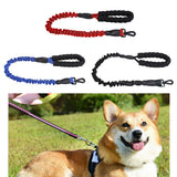 Maxbell Elastic Adjustable Pet Traction Rope Leash Dog Walking Rope For Dog Red