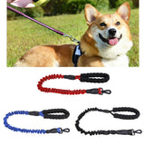 Maxbell Elastic Adjustable Pet Traction Rope Leash Dog Walking Rope For Dog Red
