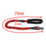 Maxbell Elastic Adjustable Pet Traction Rope Leash Dog Walking Rope For Dog Red