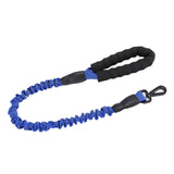 Maxbell Elastic Adjustable Pet Traction Rope Leash Dog Walking Rope For Dog Blue