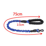 Maxbell Elastic Adjustable Pet Traction Rope Leash Dog Walking Rope For Dog Blue