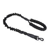 Maxbell Elastic Adjustable Pet Traction Rope Leash Dog Walking Rope For Dog Black