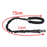 Maxbell Elastic Adjustable Pet Traction Rope Leash Dog Walking Rope For Dog Black