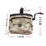Maxbell Small Pet Dog Snack Waist Pouch Dog Snack Treat Bag Yellow+Camouflage