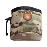 Maxbell Small Pet Dog Snack Waist Pouch Dog Snack Treat Bag Yellow+Camouflage