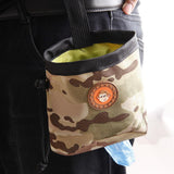 Maxbell Small Pet Dog Snack Waist Pouch Dog Snack Treat Bag Yellow+Camouflage