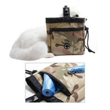 Maxbell Small Pet Dog Snack Waist Pouch Dog Snack Treat Bag Yellow+Camouflage