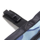 Maxbell Small Pet Dog Snack Waist Pouch Dog Snack Treat Bag Blue+Camouflage