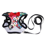 Max Cute Dog Vest Harness Leash Dog Walking Vest For Pet Wedding Costume Party L
