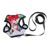 Max Cute Dog Vest Harness Leash Dog Walking Vest For Pet Wedding Costume Party L