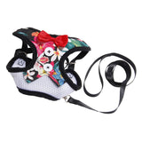 Max Cute Dog Vest Harness Leash Dog Walking Vest For Pet Wedding Costume Party L