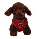 Max Breathable Dog Vest Harness Pet Outdoor Traction Rope For Cat Dog Red S