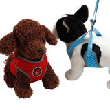 Max Breathable Dog Vest Harness Pet Outdoor Traction Rope For Cat Dog Red S