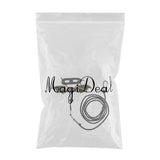 Max Reptile Lizard Parrot Bird Harness Leash Anti-bite Rope Leash Black+Golden-S