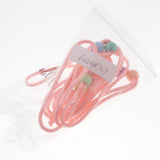 Max Adjustable Reptile Lizard Bird Harness Leash Anti-bite Rope Leash Pink