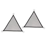 Max 2 pcs Pet Reptile Lizard Hammock Pet Corner Hammock with Suction Cup L