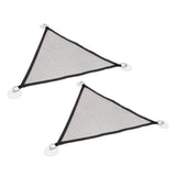 Max 2 pcs Pet Reptile Lizard Hammock Pet Corner Hammock with Suction Cup L