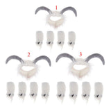 Max Funny Sheep Style Pet Headwear For Pet Halloween Christmas Costume Party S